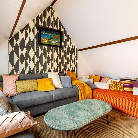 Art & Curiosity Cabinet Style Appartement With Paris View, Villa Des Ammonites เมอดง ภายนอก รูปภาพ